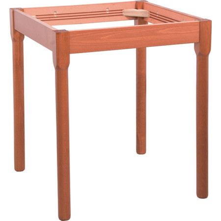 172  Raw or finished beech wood table base, top to choice