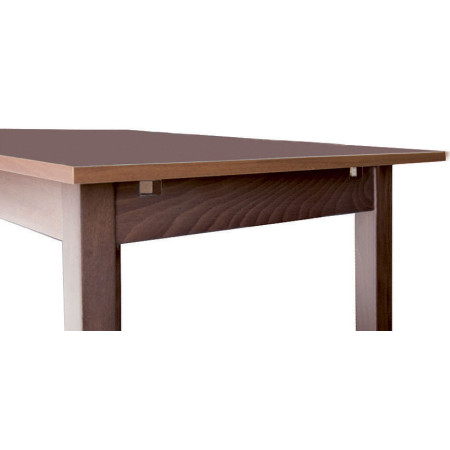 172  Raw or finished beech wood table base, top to choice