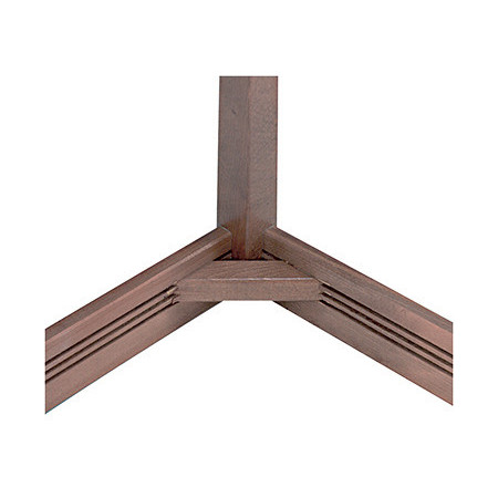172  Raw or finished beech wood table base, top to choice