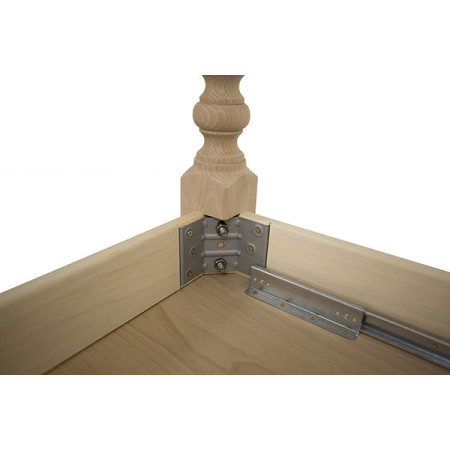 202/ECO Folding table walnut or white lacquered standard finishes, sword or turned legs
