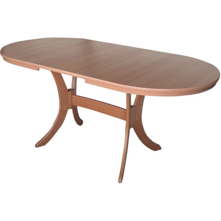 237  Extending table plywood veneered top, cherry finished