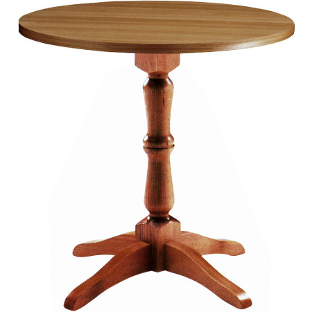 256/BT  Raw or finished beech wood table base, top to customer choice