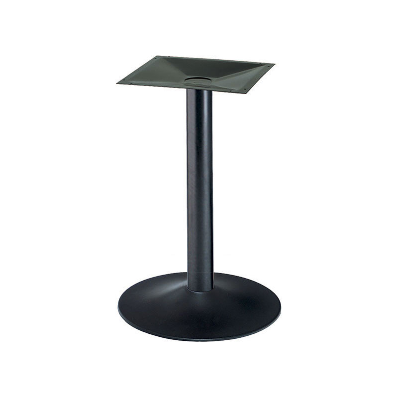 262/BT Black cast iron table base, top to customer choice