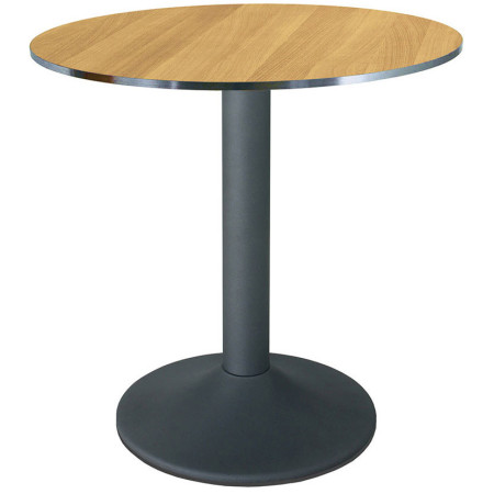 262/BT Black cast iron table base, top to customer choice