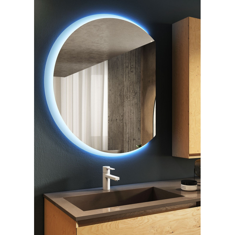 Omega LED mirror