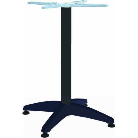 273/BT  Base tavolo in alluminio appesantito, piano a scelta cliente