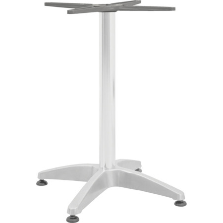 273/BN60  Weighted white or black aluminium table base, top to customer choice