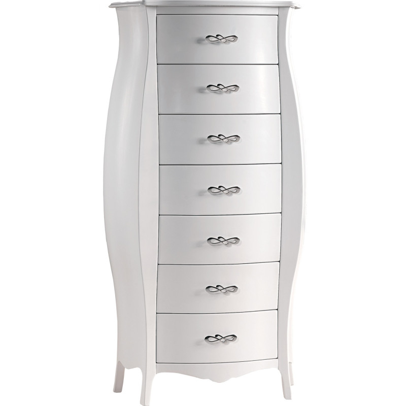 2121  Raw or finished wooden chest of drawers, finishes to customer choice