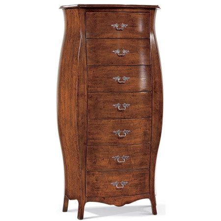 2121  Raw or finished wooden chest of drawers, finishes to customer choice