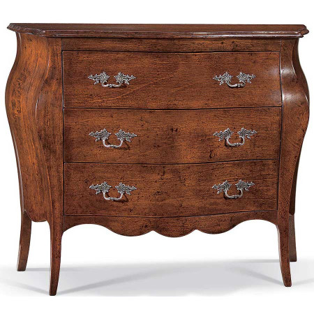 2135  Raw or finished wooden 3 drawers dresser, finishes to customer choice