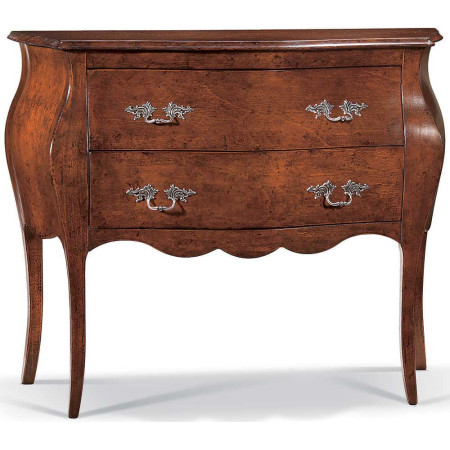 2136  Raw or finished wooden 2 drawers dresser, finishes to customer choice