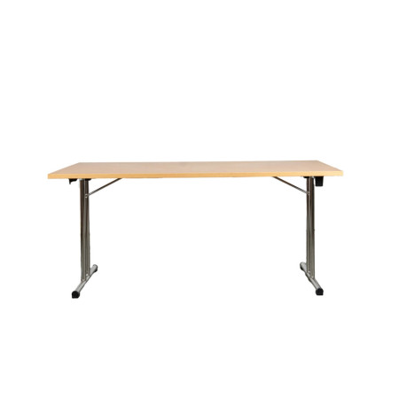 2154 Chromed steel folding/closable table base, top to customer choice