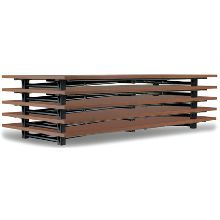 2154 Chromed steel folding/closable table base, top to customer choice