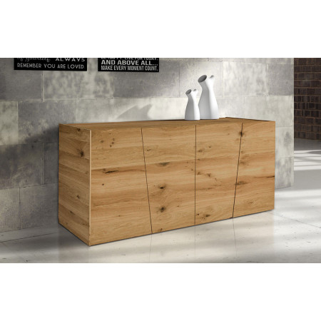 2188 Mobile credenza in rovere spazzolato finito naturale o grano