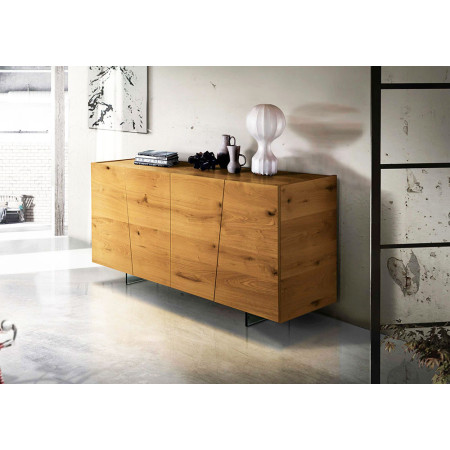 2188 Mobile credenza in rovere spazzolato finito naturale o grano