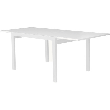 2216 Extending table, white ash wood inner sliding extending top