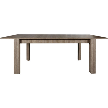 2222  Extending table, grey tranchè durmast wood veneered top