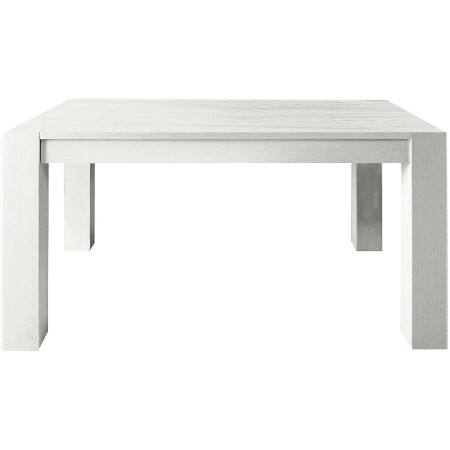 2225  Durmast wood extending table, durmast old stained or white finished