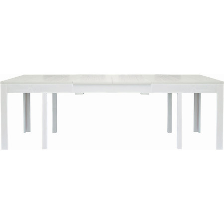 2235 Extending table, white, durmast, or coffee melamine veneered top