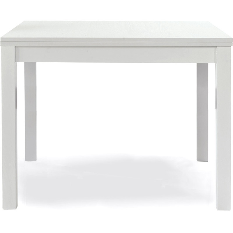 2237  Tavolo apribile a libro, piano in melaminico bianco, caffè, o grigio