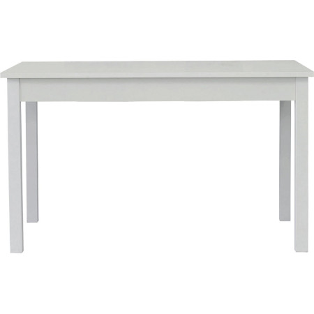 2238  Beech wood table base, white ash wood veneered top