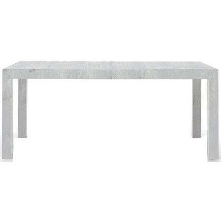 2241  Tavolo con base in faggio e piano allungabile in melaminico grigio o bianco