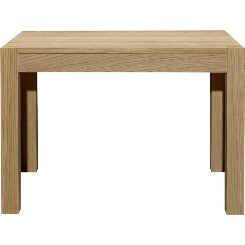 2244  Tavolo allungabile in rovere, piano in legno listellare rovere naturale