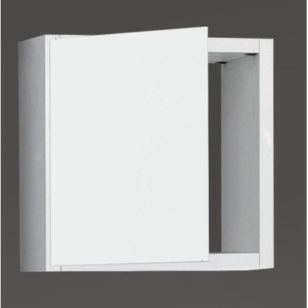 2248 White ash wood melamine opened cube with or without door