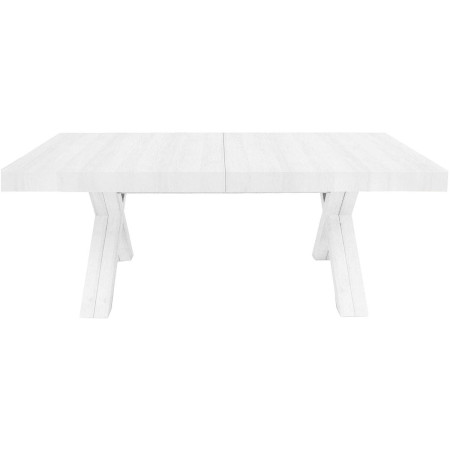 2268 Extending table, veneered top, white, grey or durmast finished