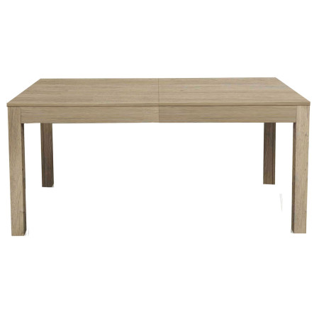 2271  Extending table, grey ash wood melamine veneered top