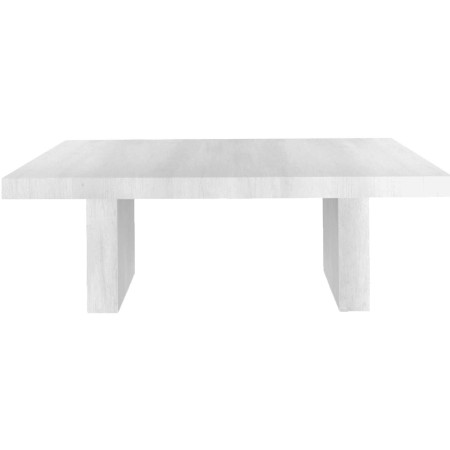 2273  Extending table, white, cement grey, or durmast veneered top