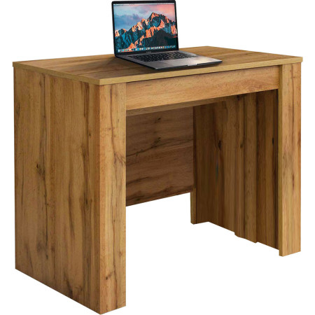2285  White, grey, or durmast veneered extending console-table