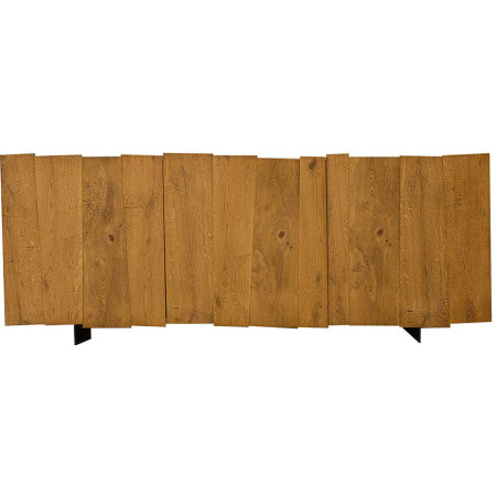 2293  Mobile credenza in rovere finiture naturale o grigio cemento