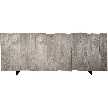 2293  Durmast wood sideboard natural or cement finished