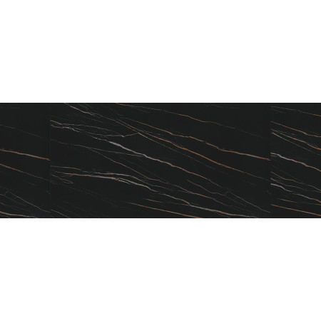 2308  Bronze metal table base, black ceramic top marble effect