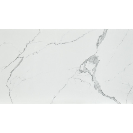 2316  White or black metal table base, shiny ceramic top marble effect