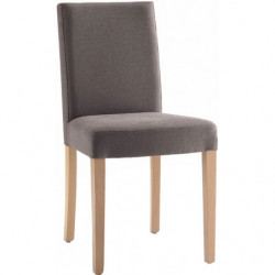 025H/B  Raw or finished beech wood chair, cm 89 or 101 height