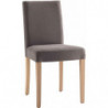 025H/B  Raw or finished beech wood chair, cm 89 or 101 height