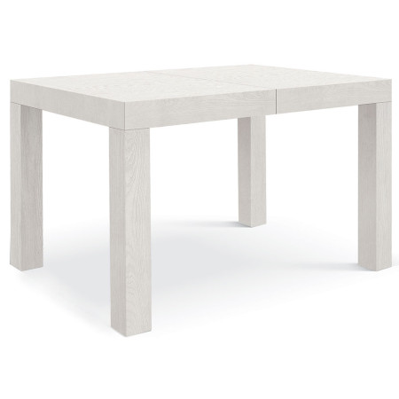 2333  Extending table, durmast, grey elm, white, or cement melamine extending top