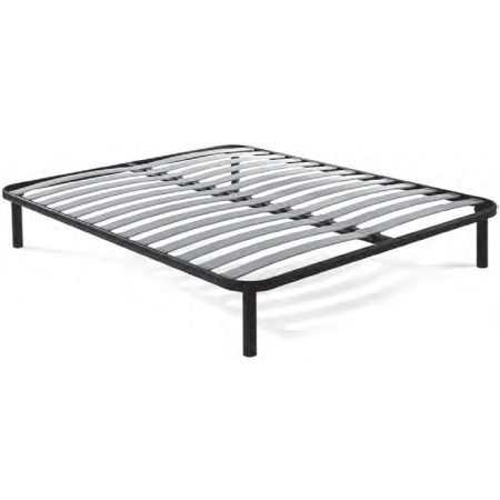 2412  Raw or finished wooden double or single bed, finishes to customer choice
