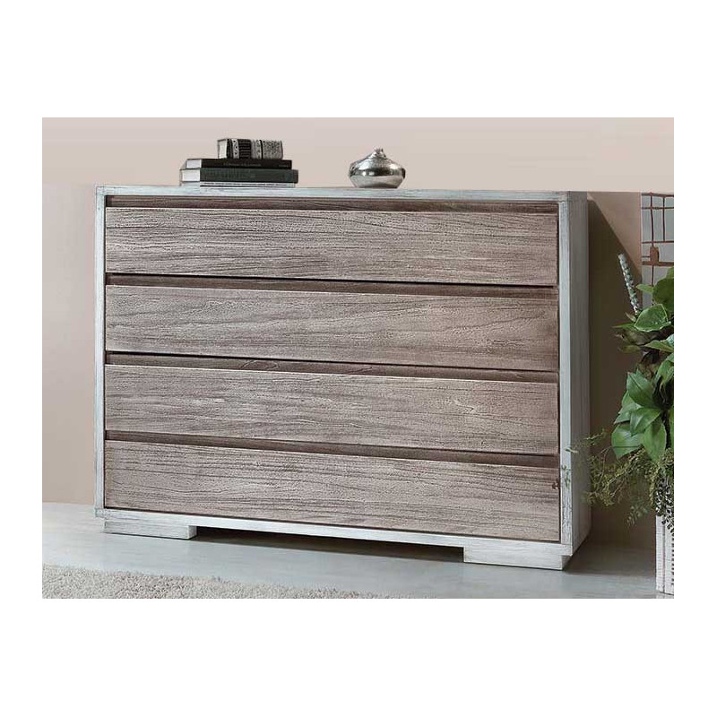 2420  Raw or finished wooden 3 doors wardrobe, finishes to choice