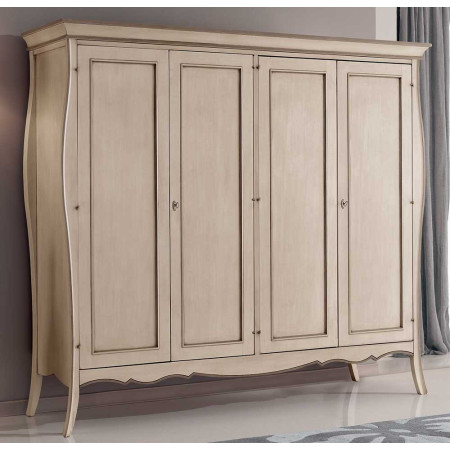 2474  Raw or finished 2 doors wooden wardrobe, finishes to customer choice