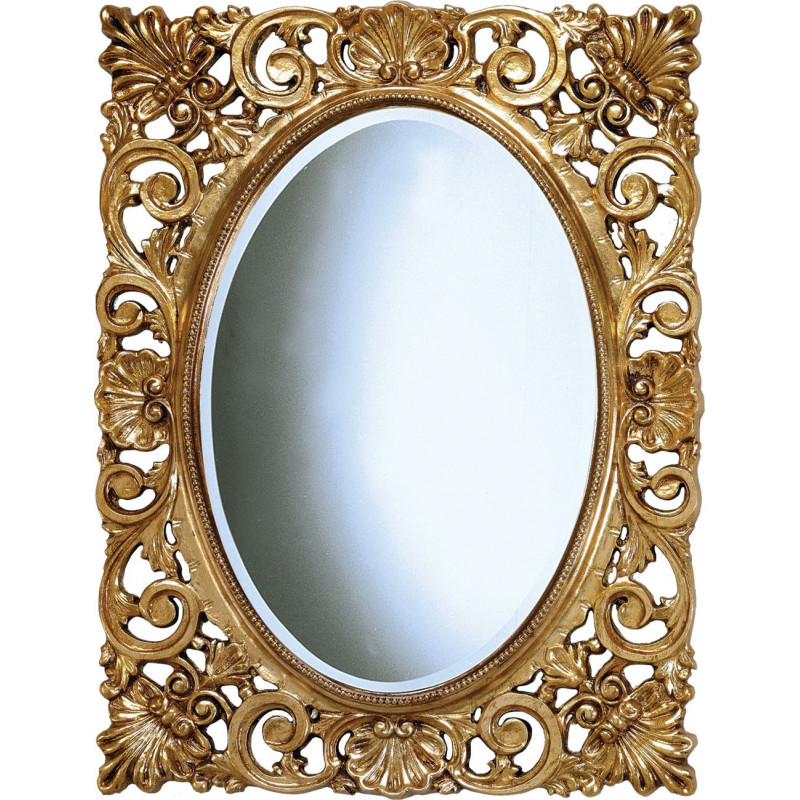 3210 Wooden + wooden pulp mirror frame, gold or silver leaf handmade finished 3210 Wooden + wooden pulp mirror frame, gold or silver leaf handmade finished