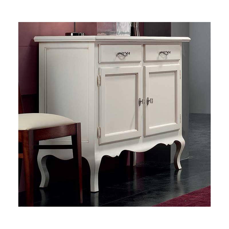2517  Mobile credenza in legno grezzo o finito, finiture a scelta cliente