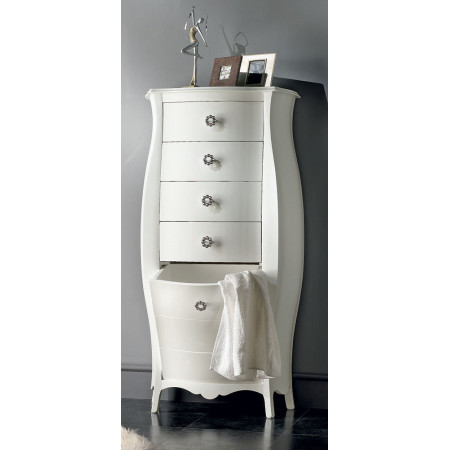 2538  Raw or finished  chest of drawers with flap, finishes to customer choice
