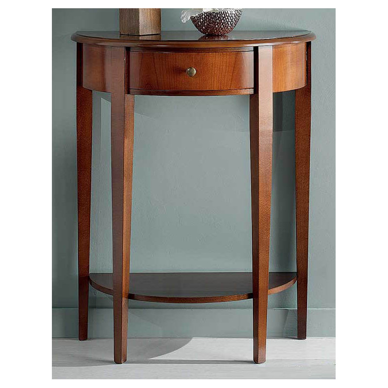 2591  Raw or finished cherry wall console, finishes to customer choice