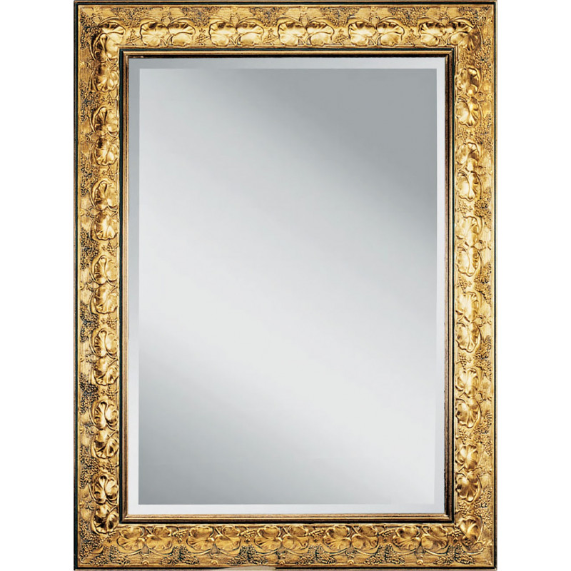 3237 Wooden + wooden pulp mirror frame, gold leaf finished as photo 3237 Wooden + wooden pulp mirror frame, gold leaf finished as photo