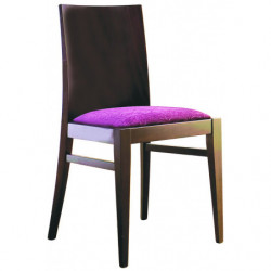 542  Raw or finished beech or durmast wood chair, finishing to choice