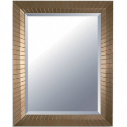 3266 Wooden mirror frame handmade gold or silver leaf finished