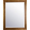 3272 Wooden mirror frame, handmade gold or silver leaf finished